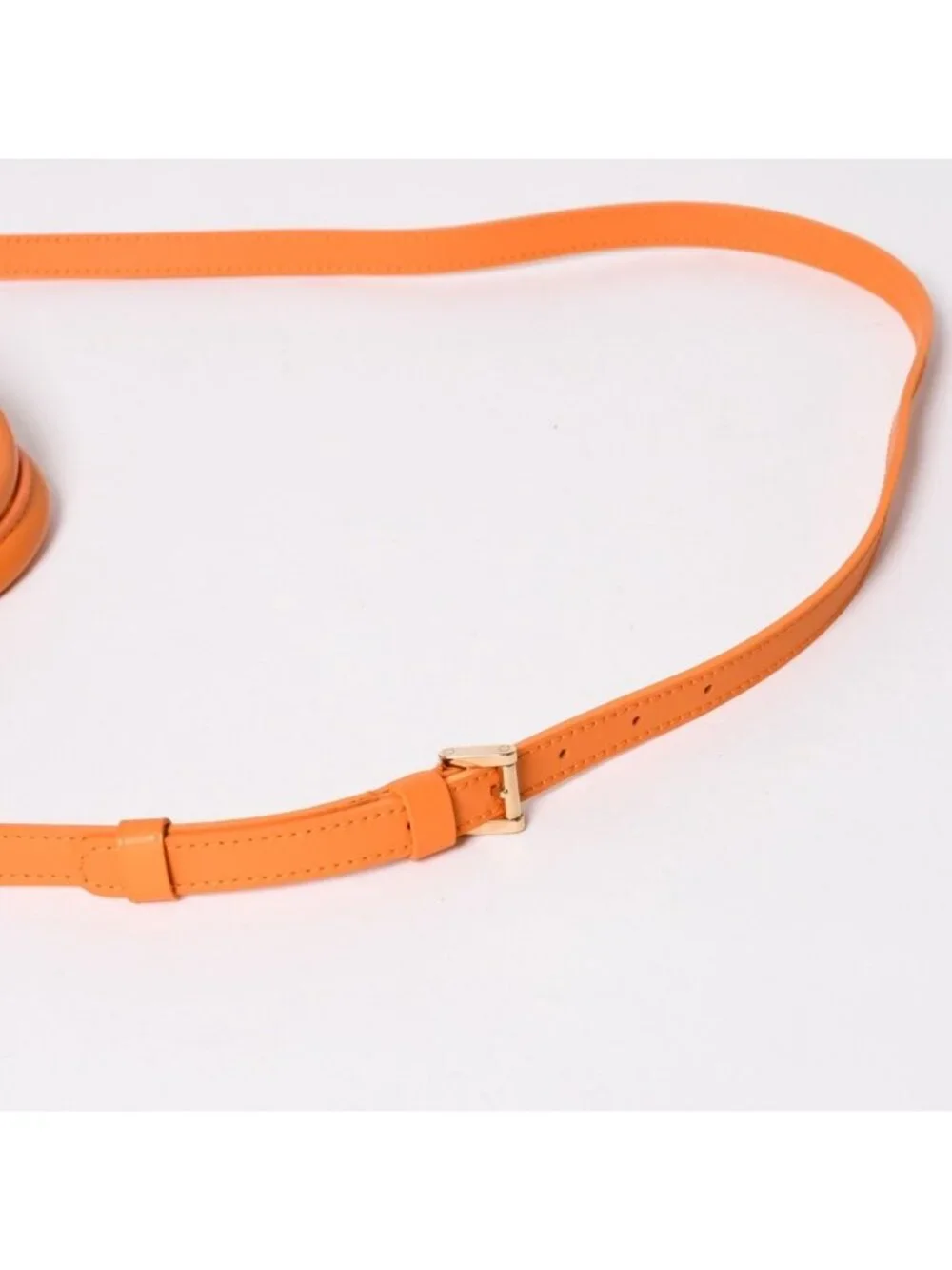 Louis Vuitton Dhanura PM 2-Way Bag Epi Leather Mandarin Orange Gold
